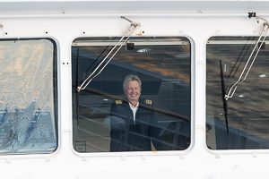 Amundsen-See, dahinter der Northeast-Gletscher