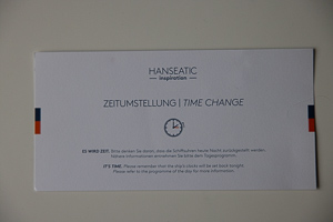 ein häufiges Ereignis auf dieser Reise