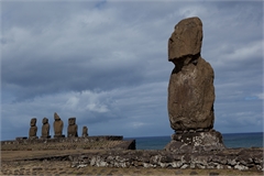 Osterinsel - Ahu Tahai und Ahu Vai Uri
