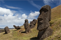 Osterinsel - Vulkan Rano Raraku