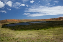 Osterinsel - Vulkan Rano Raraku