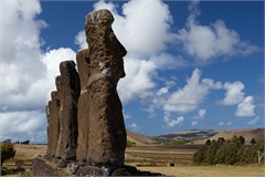 Osterinsel - Ahu Akivi