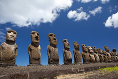 Osterinsel - Ahu Tongariki