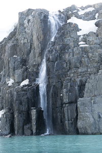 Wasserfall am Alkefjellet