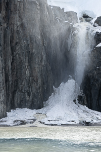 Wasserfall am Alkefjellet
