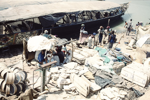 Hafen von Mopti